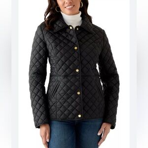 Crown & Ivy Women's Long Sleeve Barn Black Jacket NWT Size M
